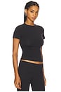view 2 of 4 Cotton Jersey T-Shirt in Soot