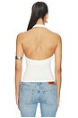 view 3 of 4 Smooth Layers Halter Top in Egret