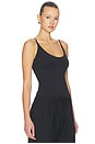 view 2 of 4 Smooth Layers Skimpy Strap Cami in Obsidian