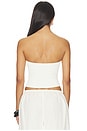 view 3 of 4 Refined Knit Tube Top in Egret