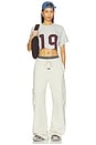 view 4 of 4 Super Cropped T-shirt in Currant19 Print