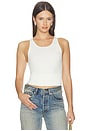 view 1 of 4 Boyfriend Tank in Ivory