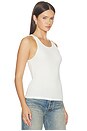 view 2 of 4 Boyfriend Tank in Ivory
