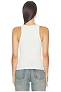 view 3 of 4 Boyfriend Tank in Ivory