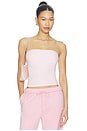 view 1 of 4 TOP STRAPLESS DE PUNTO in Cherry Blossom