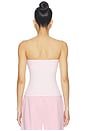 view 4 of 4 TOP STRAPLESS DE PUNTO in Cherry Blossom