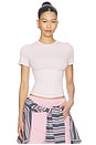 view 1 of 4 Jersey T-shirt in Cherry Blossom
