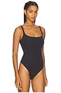 view 3 of 5 Fits Everybody Square Neck Bodysuit in Onyx
