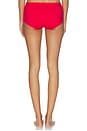 view 4 of 6 Iconic Swim Belted Boyshort in Carmine