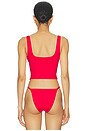 view 3 of 4 TOP BIKINI ICONIC SWIM in Carmine