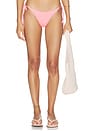 view 1 of 4 Signature Swim Dipped Tie Bottom in Melon