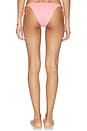 view 3 of 4 Signature Swim Dipped Tie Bottom in Melon