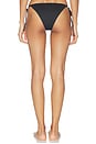 view 3 of 4 Signature Swim Dipped Tie Bottom in Onyx