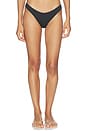 view 1 of 4 Signature Swim Cheeky Tanga Bottom in Onyx