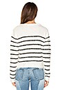 view 3 of 4 Tula Striped Sweater in White