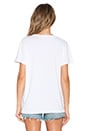view 3 of 3 Lips & Lashes Tee in Washed White