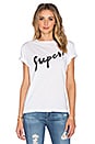 view 1 of 3 T-SHIRT SUPER in White