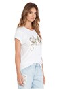 view 2 of 4 CAMISETA GRÁFICA in White