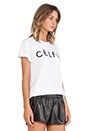 view 2 of 3 T-SHIRT GRAPHIQUE CELFIE in White
