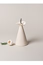 view 3 of 4 Flora Oil Cruet in Alabaster & Ivory