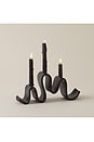 view 2 of 3 Wyat Candelabra in Black