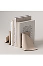 view 4 of 4 Serra Bookends Set Of 2 in Sand