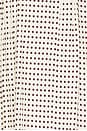 view 4 of 4 Lou Lou Dress in Ivory Brown Polka Dot