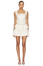 view 5 of 6 Cassandra Short in White