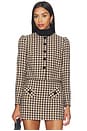 view 1 of 5 Celeste Jacket in Twill Check