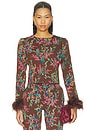 view 1 of 5 Valeria Jacket in Disco Tapestry