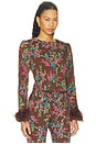 view 2 of 5 Valeria Jacket in Disco Tapestry