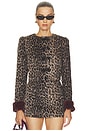 view 1 of 6 Valeria Jacket in Leopard