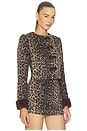 view 4 of 6 Valeria Jacket in Leopard