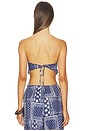 view 3 of 4 Indio Top in Navy Bandana
