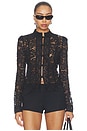 view 1 of 5 Genevieve Top in Black