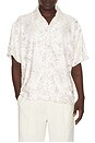view 1 of 5 CAMISA ANURAK in White & Green