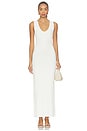 view 1 of 3 Chiara Scoop Neck Dress in Ivory