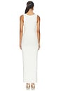 view 3 of 3 Chiara Scoop Neck Dress in Ivory