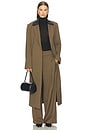 view 1 of 4 Sartoria Coat in Chocolate Marle