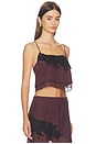 view 2 of 4 CAMISOLA NORIA  in Dark Plum