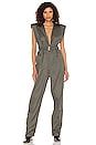 view 1 of 4 Cooper Sleeveless Jumpsuit in Olive
