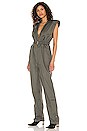 view 3 of 4 Cooper Sleeveless Jumpsuit in Olive
