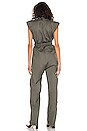 view 4 of 4 Cooper Sleeveless Jumpsuit in Olive
