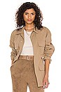 view 1 of 4 Beckette Cargo Jacket in Khaki