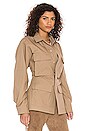 view 2 of 4 Beckette Cargo Jacket in Khaki