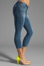 view 2 of 6 Jean Juliet Skinny Raccourci in Windswept