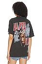 view 4 of 5 2pac All Eyez On Me T-shirt in Washed Black