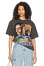 view 1 of 5 Bob Marley Tour T-Shirt in Washed Black