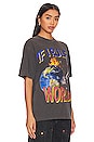 view 2 of 4 Nas If Ruled The World T-Shirt in Washed Black