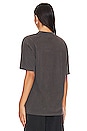 view 3 of 4 Nas If Ruled The World T-Shirt in Washed Black